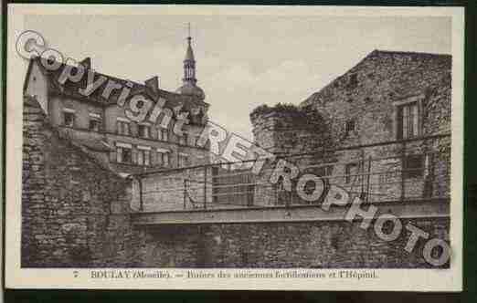 Ville de BOULAYSURMOSELLE Carte postale ancienne