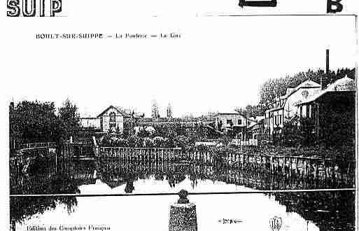 Ville de BOULTSURSUIPPE Carte postale ancienne