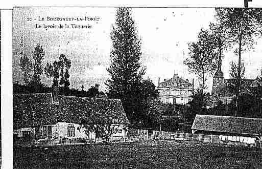 Ville de BOURGNEUFLAFORET Carte postale ancienne