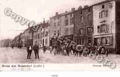 Ville de BOUZONVILLE Carte postale ancienne