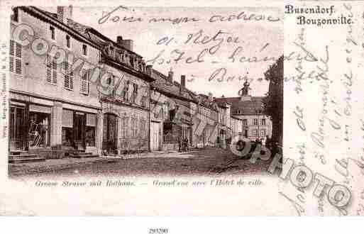 Ville de BOUZONVILLE Carte postale ancienne