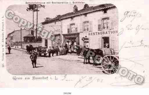 Ville de BOUZONVILLE Carte postale ancienne