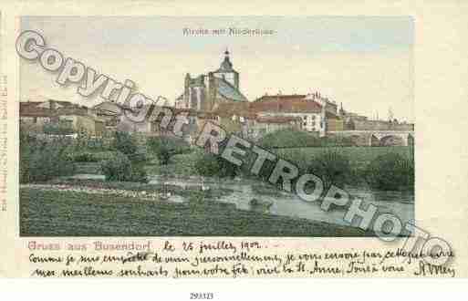 Ville de BOUZONVILLE Carte postale ancienne