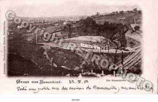 Ville de BOUZONVILLE Carte postale ancienne