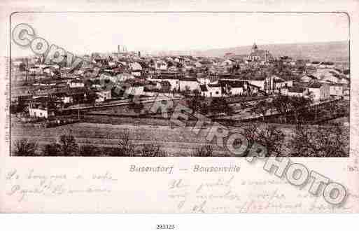 Ville de BOUZONVILLE Carte postale ancienne