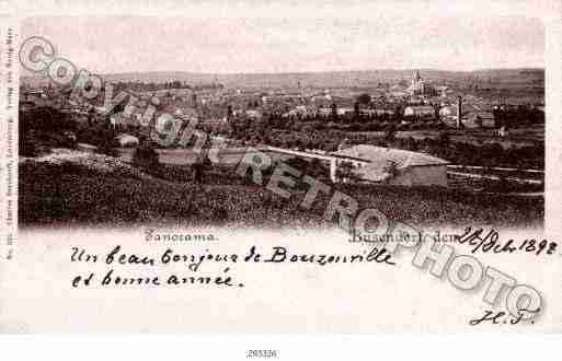 Ville de BOUZONVILLE Carte postale ancienne