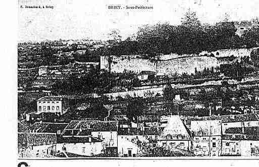 Ville de BRIEY Carte postale ancienne