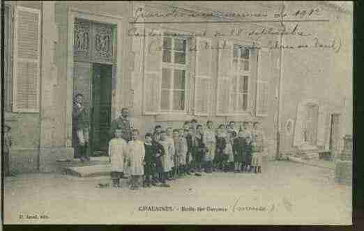 Ville de CHALAINES Carte postale ancienne