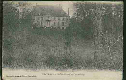 Ville de CHALAINES Carte postale ancienne