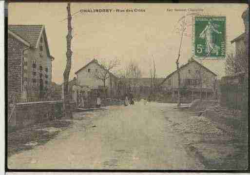 Ville de CHALINDREY Carte postale ancienne