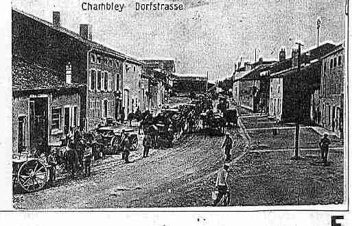 Ville de CHAMBLEYBUSSIERES Carte postale ancienne