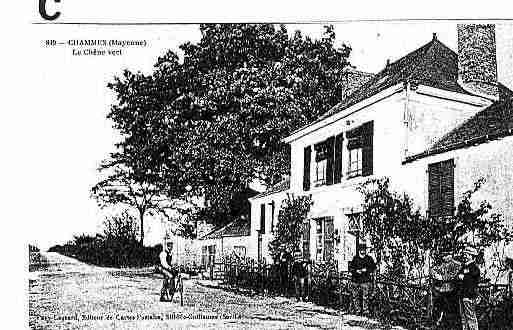 Ville de CHAMMES Carte postale ancienne