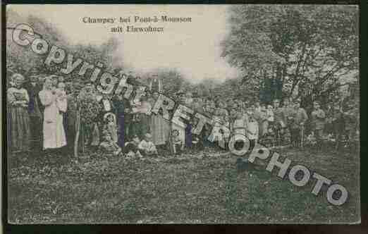 Ville de CHAMPEYSURMOSELLE Carte postale ancienne