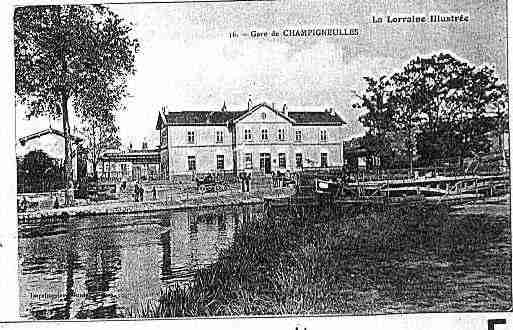 Ville de CHAMPIGNEULLES Carte postale ancienne