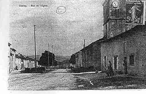 Ville de CHARNYSURMEUSE Carte postale ancienne