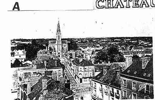 Ville de CHATEAUGONTIERBAZOUGES Carte postale ancienne