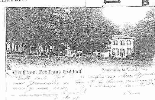 Ville de CHATEAUSALINS Carte postale ancienne