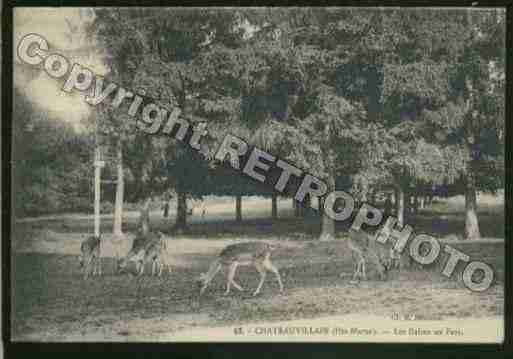 Ville de CHATEAUVILLAIN Carte postale ancienne