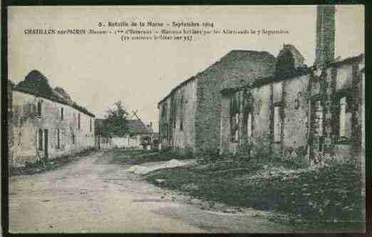 Ville de CHATILLONSURMORIN Carte postale ancienne