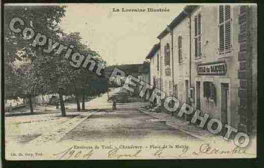 Ville de CHAUDENEYSURMOSELLE Carte postale ancienne