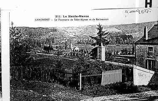 Ville de CHAUMONT Carte postale ancienne