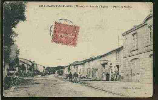 Ville de CHAUMONTSURAIRE Carte postale ancienne