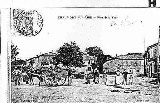 Ville de CHAUMONTSURAIRE Carte postale ancienne