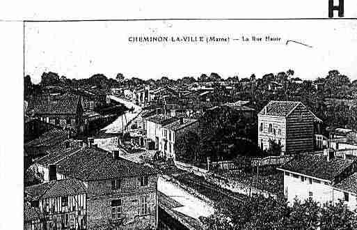 Ville de CHEMINON Carte postale ancienne