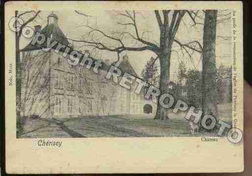 Ville de CHERISEY Carte postale ancienne