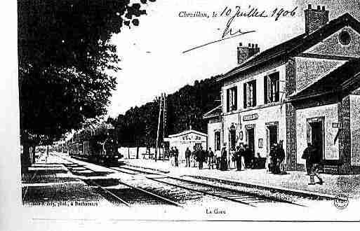 Ville de CHEVILLON Carte postale ancienne