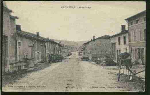 Ville de CHONVILLEMALAUMONT Carte postale ancienne