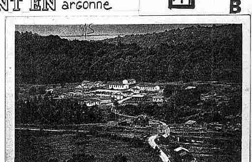 Ville de CLERMONTENARGONNE Carte postale ancienne