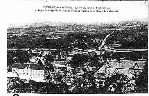 Ville de CLERMONTENARGONNE Carte postale ancienne