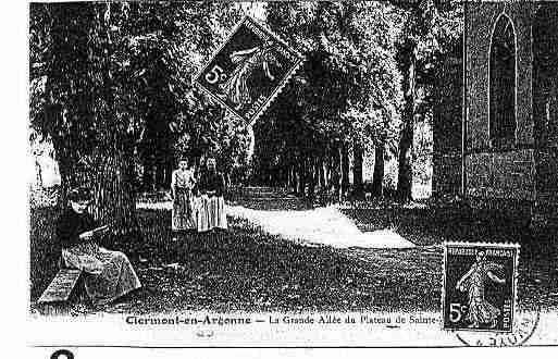 Ville de CLERMONTENARGONNE Carte postale ancienne