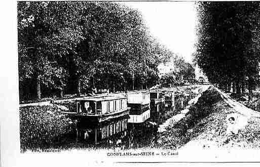 Ville de CONFLANSSURSEINE Carte postale ancienne