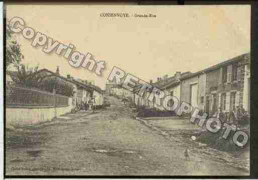 Ville de CONSENVOYE Carte postale ancienne