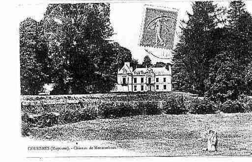 Ville de COUESMESVAUCE Carte postale ancienne