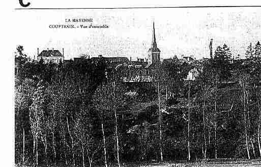 Ville de COUPTRAIN Carte postale ancienne