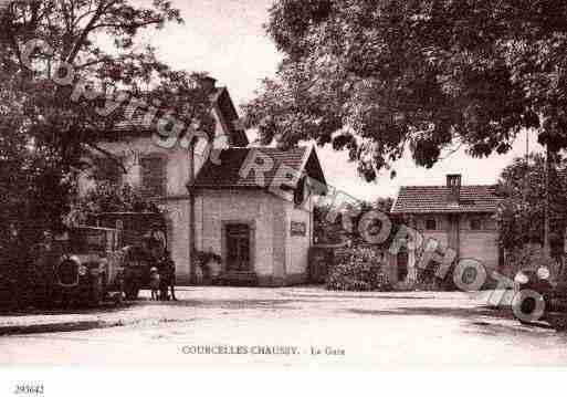 Ville de COURCELLESCHAUSSY Carte postale ancienne