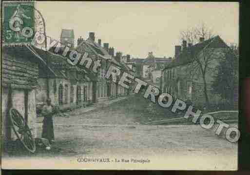 Ville de COURGIVAUX Carte postale ancienne