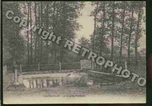 Ville de COURGIVAUX Carte postale ancienne