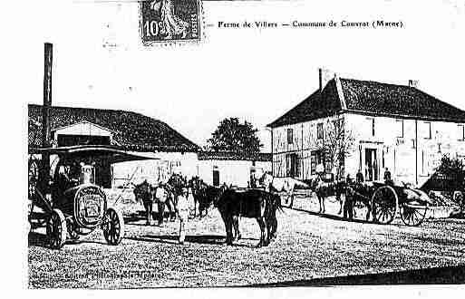 Ville de COUVROT Carte postale ancienne