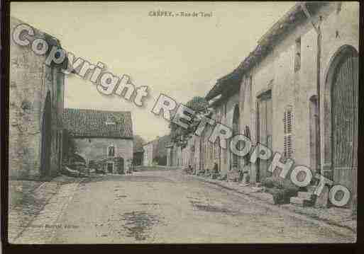 Ville de CREPEY Carte postale ancienne