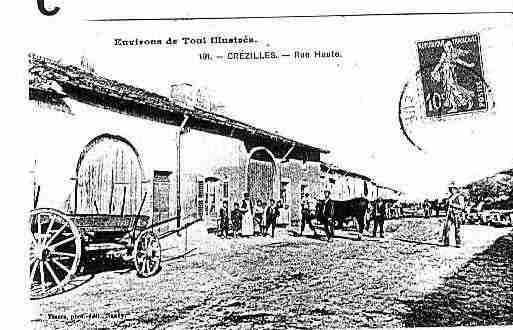 Ville de CREZILLES Carte postale ancienne