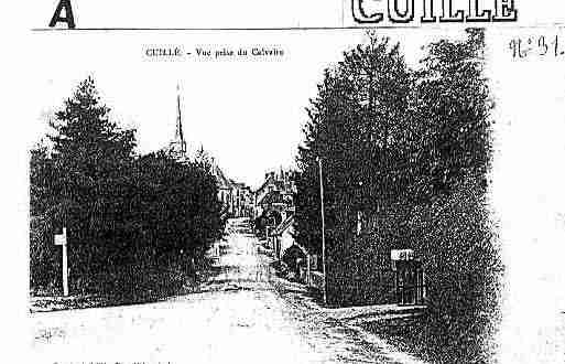 Ville de CUILLE Carte postale ancienne