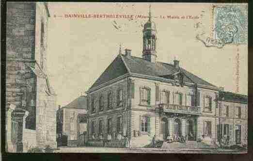 Ville de DAINVILLEBERTHELEVILLE Carte postale ancienne