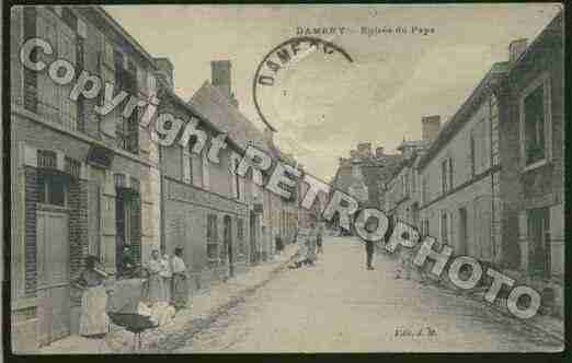 Ville de DAMERY Carte postale ancienne