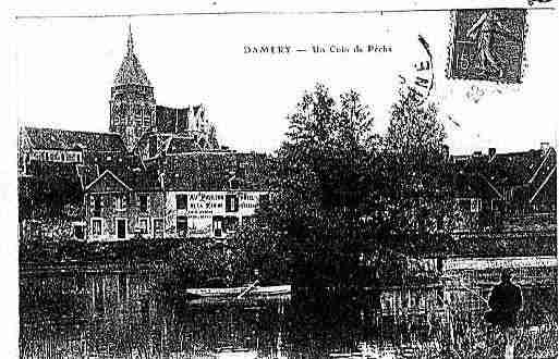 Ville de DAMERY Carte postale ancienne