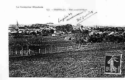 Ville de DIARVILLE Carte postale ancienne