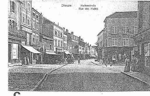 Ville de DIEUZE Carte postale ancienne